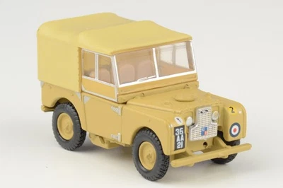 Oxford Diecast 1/76 Land Rover Series I SWB British Army 34th Light - Image 1 of 2
