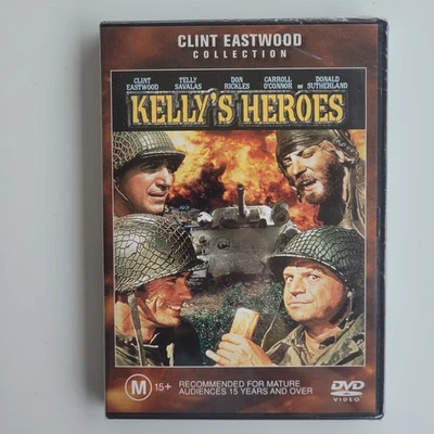 Kelly's Heroes - Brand New Sealed Region 4 DVD - Clint Eastwood - Telly Savalas - image 1 of 4
