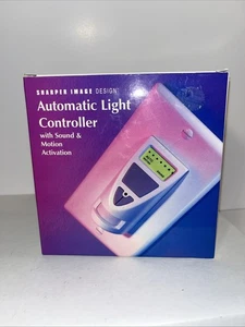 Sharper Image Regolatore Luce Automatico Suono e Movimento Si648 Nuovo - Foto 1 di 6