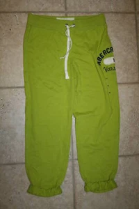 NWT Abercrombie Girls XL Cropped Athletic Pants - Picture 1 of 2