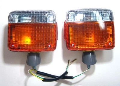 Front Turn Light Signal Side Marker for Toyota Land Cruiser BJ HJ FJ40 45 43 47 - Image 1 of 2