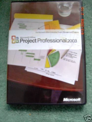 MICROSOFT PROJECT 2003 PROFESSIONAL, FULL RETAIL, SKU H30-00428 - Image 1 of 1