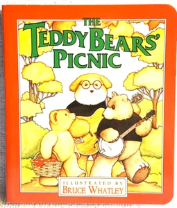 JERRY GARCIA & DAVID GRISMAN The Teddy Bears' Picnic Board Book *NEW* - Picture 1 of 3