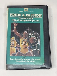 RARE BETAMAX Pride & Passion 1983-1984 NBA CHAMPIONSHIP FILM CELTICS VS LAKERS - Picture 1 of 4