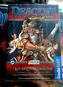 DESCENT VIAGGI NELLE TENEBRE KIT DI CONVERSIONE SECONDA EDIZIONE NO HERO M - Foto 1 di 3