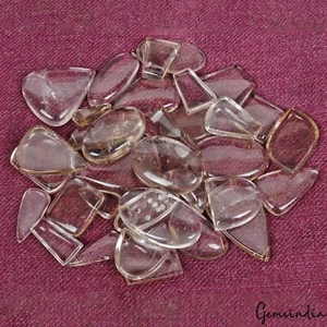 100% Natural Untreated Copper Wire Rutile Quartz Mix Cab Loose 1050 Ct Gemstones - Picture 1 of 8
