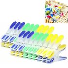 STRONG PLASTIC CLOTHES PEGS CLIPS PINE WASHING LINE AIRER DRY LINE HOME GARDENS