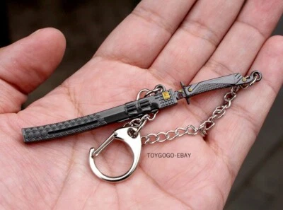 mini Samurai Brotherhood of Blades sword  full metal  keychain toy gift 9cm 1/12 - Image 1 of 4