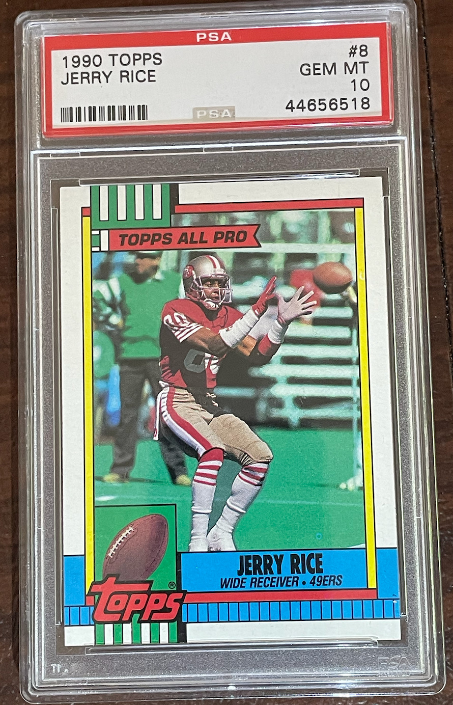 1990 Topps #8 Jerry Rice 49Ers Hof Psa 10 Gem Mint