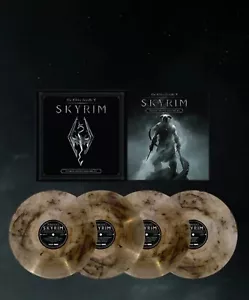 Skyrim Ultimate Edition Vinyl Schallplatte Soundtrack 4 LP Paarthurnax Variante Box Set - Bild 1 von 5