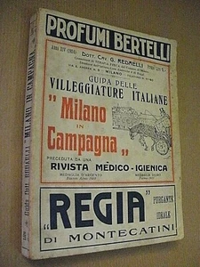Guida delle villeggiature italiane Redaelli MILANO IN CAMPAGNA 1924 - Imagen 1 de 1