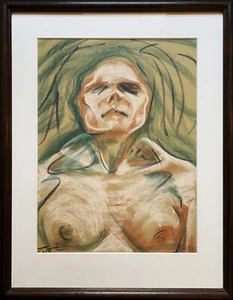 Frank McFadden (Scottish b.1972) Superb Abstract Female Nude Portrait Print - Picture 1 of 10