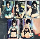 Sexy Fubuki Card (Double-Sided) Goddess Story Anime Waifu Doujin DIY 5 Pcs/Set