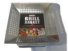 BBQ Grill Basket Stainless Steal Basket For Vegetables & Meat BBQ Tools Grilling