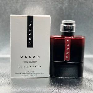 Prada Ocean Luna Rossa Le Parfum Refillable Spray 100ml 3.3 Fl Oz TST Mens - Picture 1 of 7