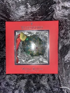 Waterford Holiday Heirlooms traditionelles Smaragd Ei 155253 Weihnachtsschmuck - Bild 1 von 12