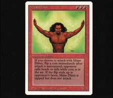 MTG Mijae Djinn [Revised] Scanned images are of the card being sold