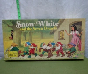 SNOW WHITE & THE SEVEN DWARFS board game Cadaco incomplete 1977 fairly tale - Picture 1 of 4