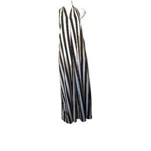 Dress Day SMALL Black Striped Sleeveless Tank Dress Women’s  - Picture 1 of 10