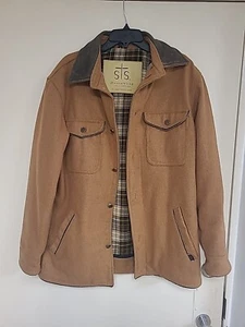 STS Ranchwear Jacket Men’s Small Brown Wool The Clifton Chore Coat Workwear - Picture 1 of 24