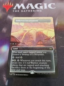 Mtg. Dalkovan Encampment. Borderless. Tarkir: Dragonstorm. Pack Fresh - Picture 1 of 1