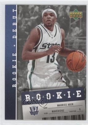 2006-07 Upper Deck Rookie Debut Rookie Maurice Ager #121 RC - Image 1 of 2