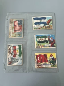Partial set of 60 - 1956 Topps Flags Of The World cards - Picture 1 of 18