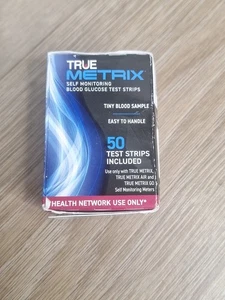 TRUEMetrix Blood Glucose Monitoring Test Strips (50 count) 8-27-2026 - Picture 1 of 6