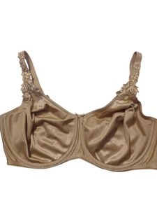 Lencería Dominique Intimate Apparel sujetador tostado desnudo 40D con aros de encaje sin relleno - Imagen 1 de 4