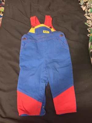 Mono Vestbak OSH B'Gosh Vintage Talla 2T Bloque de Color Foto 1 de 4