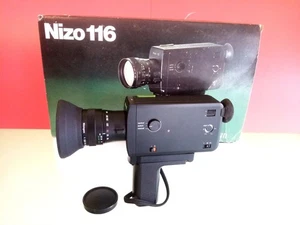 Vintage Design Braun Nizo 116 Super 8 Filmkamera in gutem Zustand OVP - Bild 1 von 13