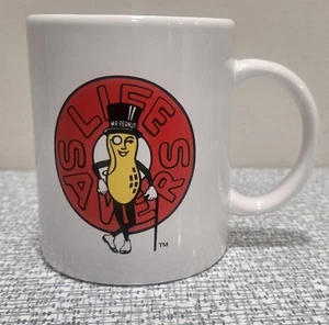 NABISCO Keramik Kaffee Getränk BECHER Werbung MR. PEANUT LEBENSRETTER - Bild 1 von 6