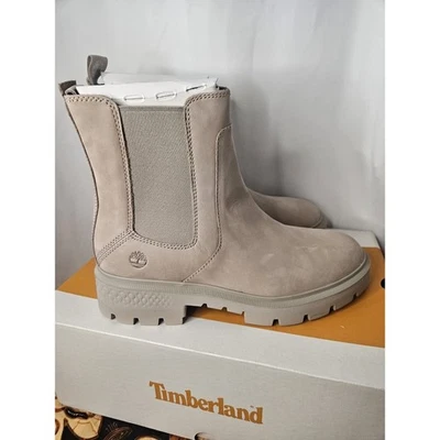 Timberland Mujeres Cortina Valley Nubuck Suela con Tacos Botines EE. UU. 9.5 BHFO 4701 Foto 1 de 4