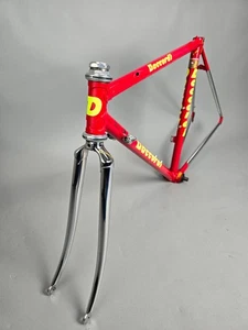 Rahmen Set Daccordi Columbus SLX Rot 47,5 cm xs vintage Shimano Dura Ace steel - Bild 1 von 22