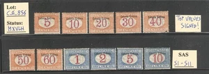 C_A_856. ERITREA. 1903 SEGNATASSE set. Mint. Top CV !!! - Picture 1 of 1