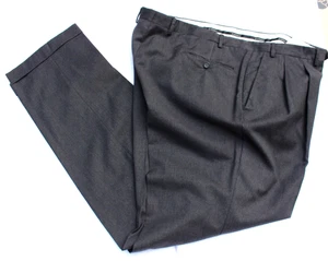 Canali Anzughose/Hose Herren Wolle 40 (40 x 35) anthrazitgrau. Plissee & Bündchen - Bild 1 von 10
