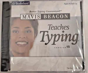 Mavis Beacon Teaches Typing Versione 15 - CD-ROM PC - Nuovo Sigillato! - Foto 1 di 2