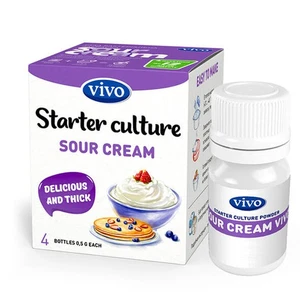 10pcs Sour Cream Сметана Starter Culture Natural Homemade Bio for 15 liters milk - Picture 1 of 4