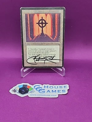 MTG Tormod's Crypt Signed Christopher Rush Gen 2 #C The Dark Signature *CCGHouse - Image 1 of 4