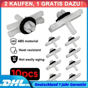 10x Moulding Fastern Zierleisten Halter Halterung Klammer für VW Golf1 Polo Audi - Bild 1 von 8