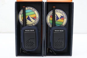 Rocky Talkie Mountain Radio Largo Alcance Walkie Talkie FRS Radio Portátil Juego de 2 - Imagen 1 de 15