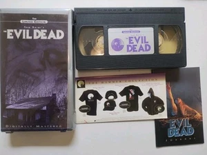THE EVIL DEAD Limited Edition 35000 VHS INSERTS Sam Rami Bruce Campbell Horror - Imagen 1 de 4