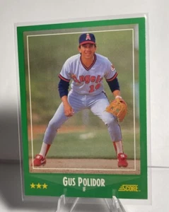 1988 Score - #341 Gus Polidor - Picture 1 of 2