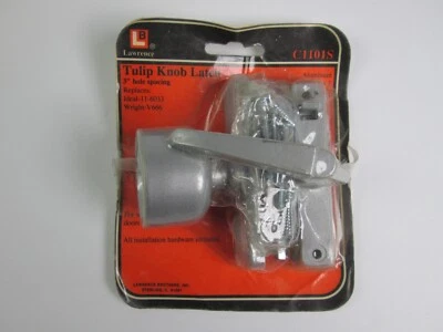 Pestillo de perilla Lawrence Tulip C1101S reemplaza ideal 11-6033 y Wright V666 Foto 1 de 4