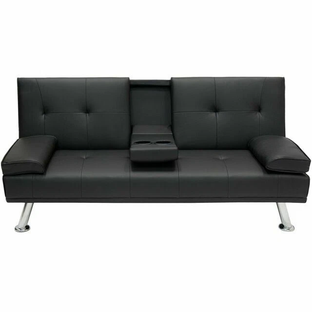 Best Choice Products SKY2878 Futon Sofa Bed - Black