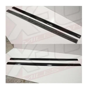 Side Skirts Extensions Lip Splitters FRP For Audi A3 S3 8V 2012-2018 - Picture 1 of 3