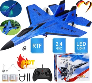 RC Flugzeug Blua Hubschrauber Ferngesteuertes Flieger Modellbau2.4Ghz 2CH RTF DE - Bild 1 von 15