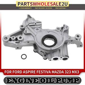 Engine Oil Pump for Ford Festiva Aspire Mazda MX-3 323 1.3L 1.6L SOHC Aluminum