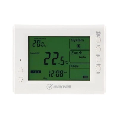 Everwell® Digital Programmable Room Thermostat - Image 1 of 2