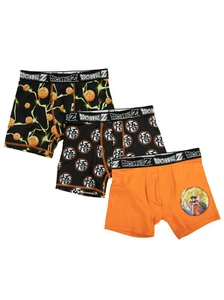 Funimation Boys Dragon Ball Z Boxer Brief 3-Pack Underwear Size 8 - Picture 1 of 6